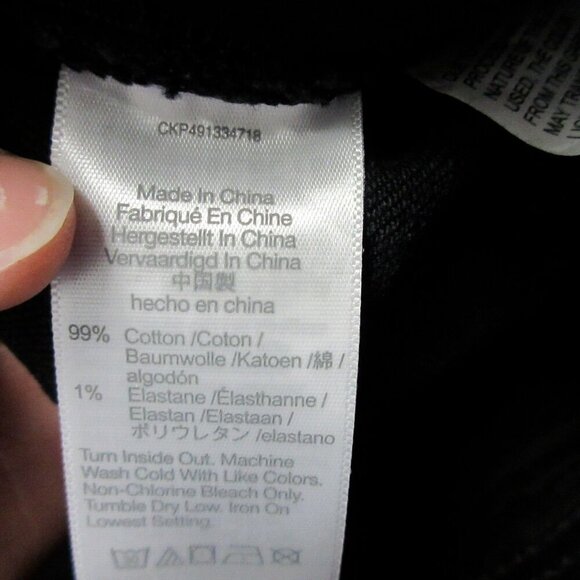 Madewell Denim Button-Front Midi Skirt Womens 29 Black Cotton New Stretch 522 - Picture 5 of 10